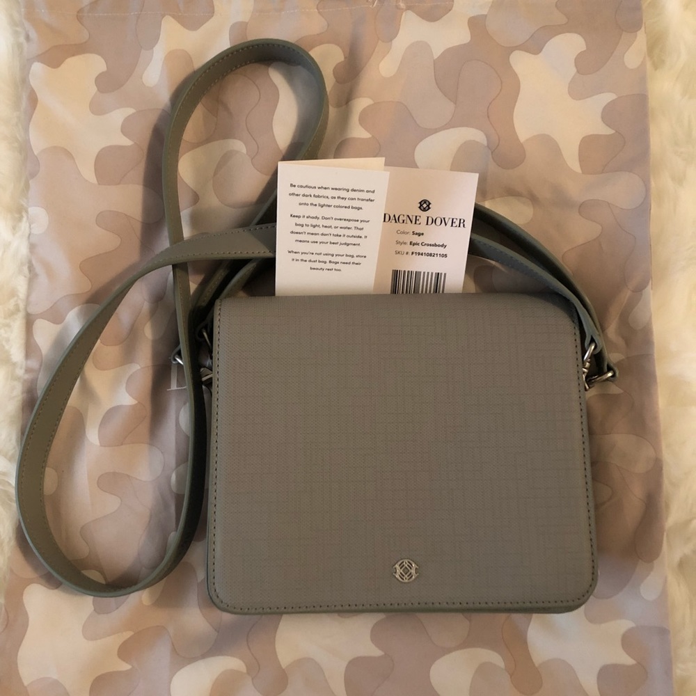 NWT Dagne Dover Epic Crossbody Sage